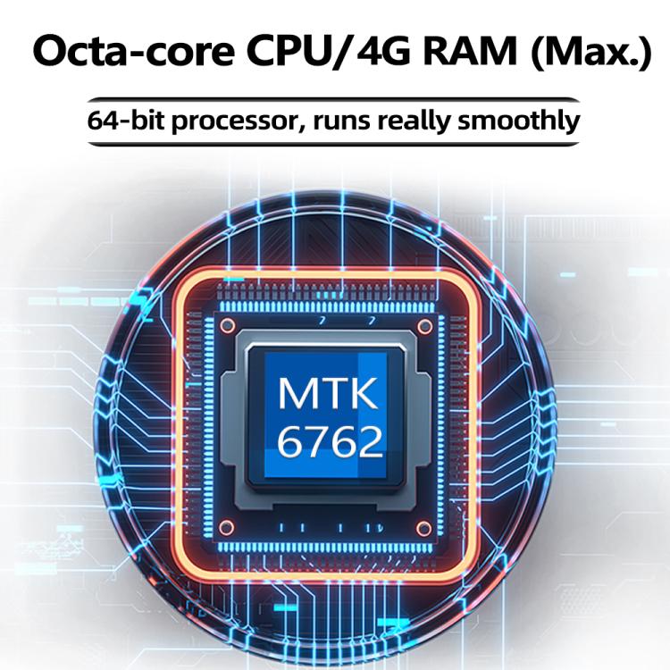 UNIWA MP004 4.0 inch IPS Screen Android 14 AI Smart Music Player Mini Tablet PC 4GB+64GB