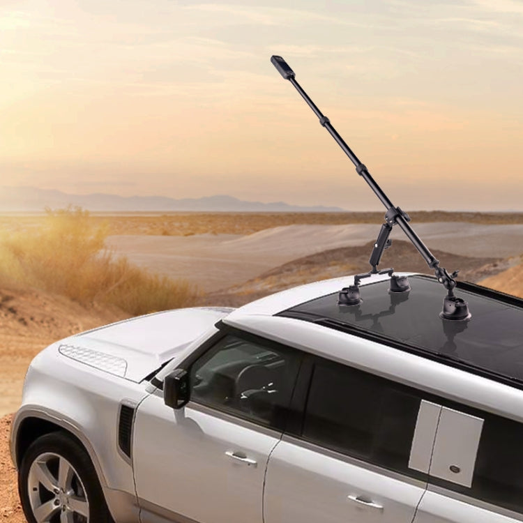 1/4 inch Screw Dual-Leg Suction Cup Mount and 2 x Single-leg Car Suction Cup Mount Crab Clamps Set, Dual-Leg Suction Cup Mount and 2 x Single-leg Car Suction Cup