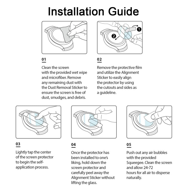 0.26mm 2.5D 9H Tempered Glass Film Screen Protector, For Amazfit T-Rex 2