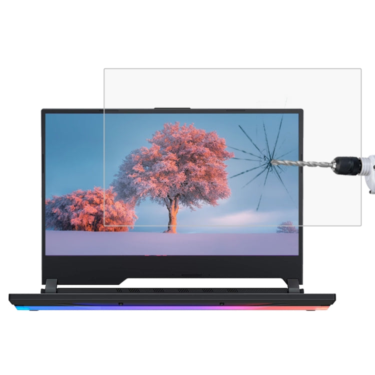 Laptop Screen HD Tempered Glass Protective Film, For ASUS ROG Strix G 15.6 inch, For ASUS ROG Strix Hero II 15.6 inch, For ASUS ROG ZEPHYRUS (GX501) 15.6 inch, For ASUS ROG ZEPHYRUS (M15) 15.6 inch, For ASUS ROG Zephyrus M (GM501) 15.6 inch