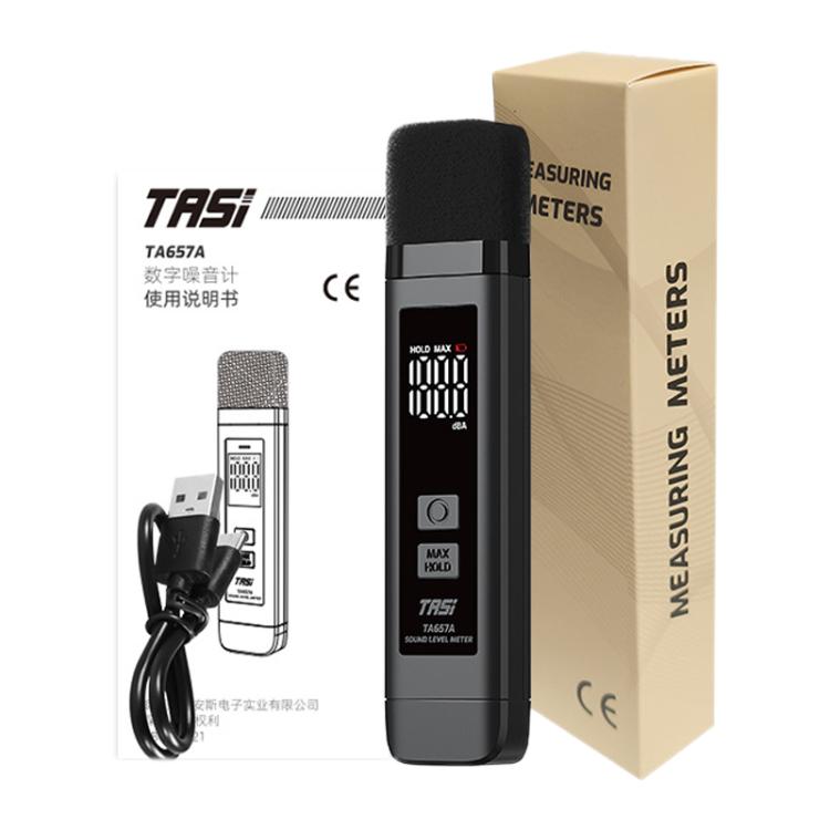 TRSI TA657A Rechargeable Noise Meter Decibel Detector Device