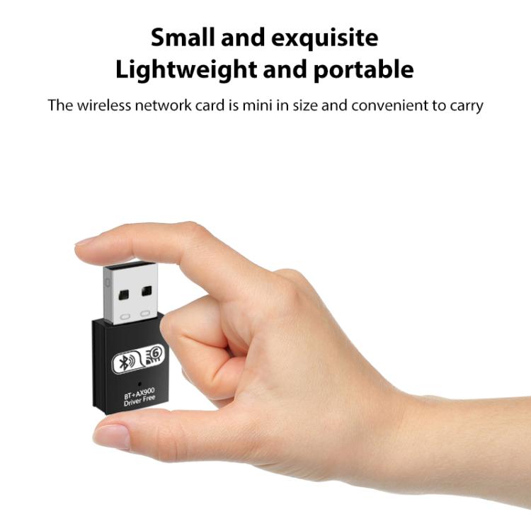 RE-905 Built-in Antenna Bluetooth WiFi 2 in 1 Computer Driver-free USB Network Adapter