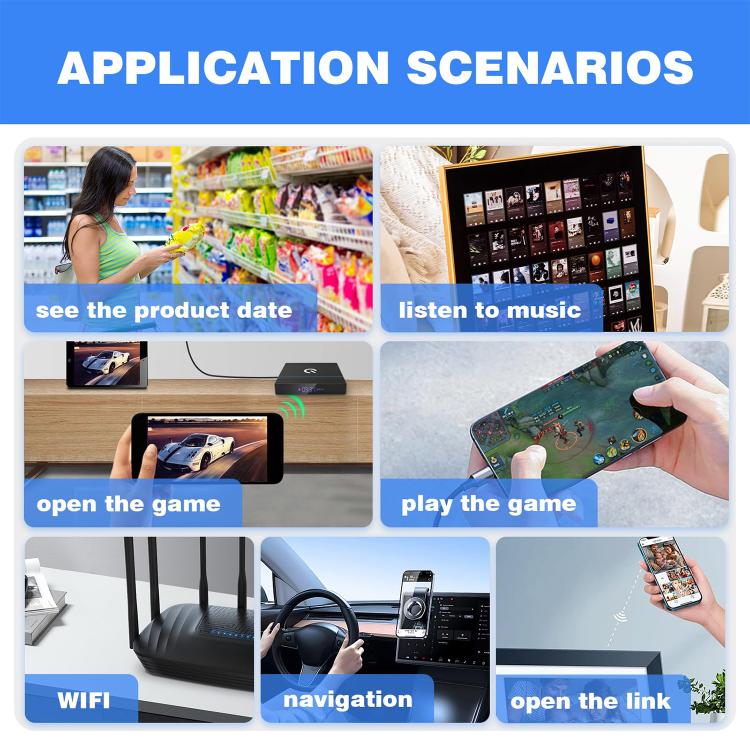 NFC Tags Sticker with NTAG213 Chip HF RFID Labels Coated Paper 10x20mm