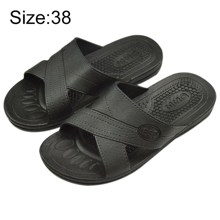 Anti-static Non-slip X-shaped Slippers, Size: 38