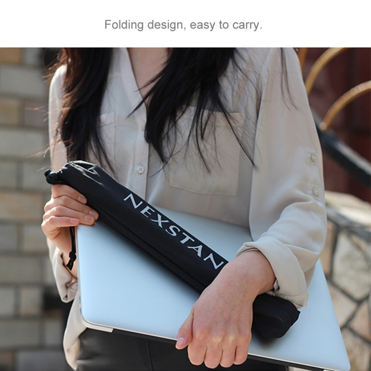 NEXSTAND Portable Adjustable Foldable Desk Holder Stand for Laptop / Notebook, Suitable for: More than 11.6 inch