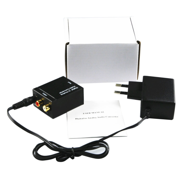 Digital Optical Coax to Analog RCA Audio Converter