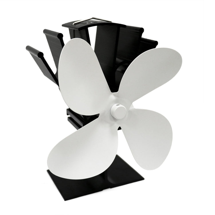 YL603 Eco-friendly Aluminum Alloy Heat Powered Stove Fan with 4 Blades for Wood / Gas / Pellet Stoves