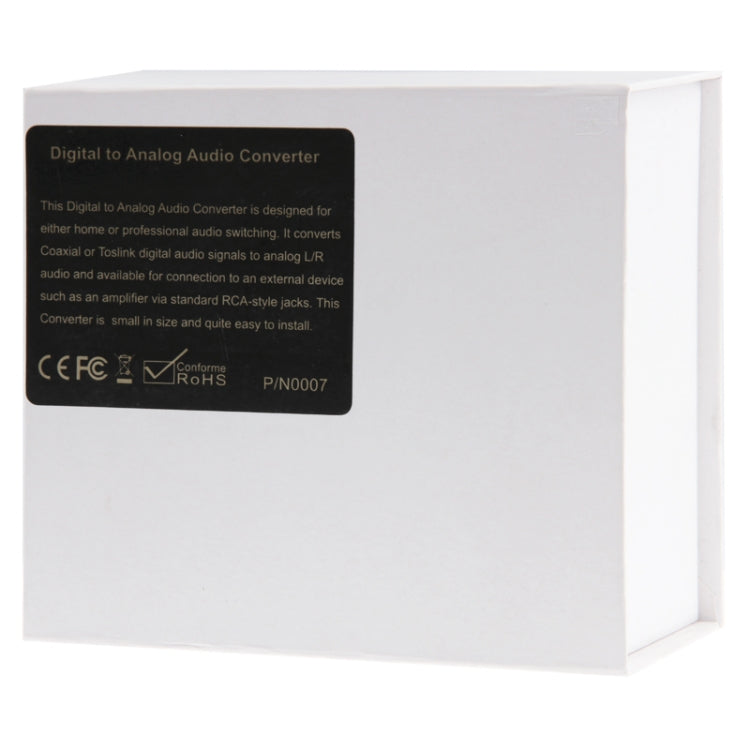 Digital to Analog Audio Converter