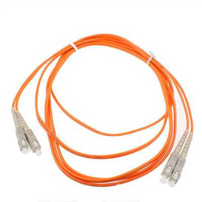 SC-SC Dual-Core Multi Mode Fiber Optic Jumper