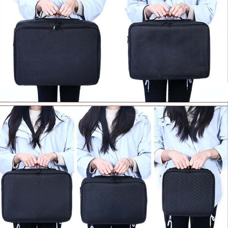 Makeup Bag Embroidery Manicure Portable Clapboard Toolbox