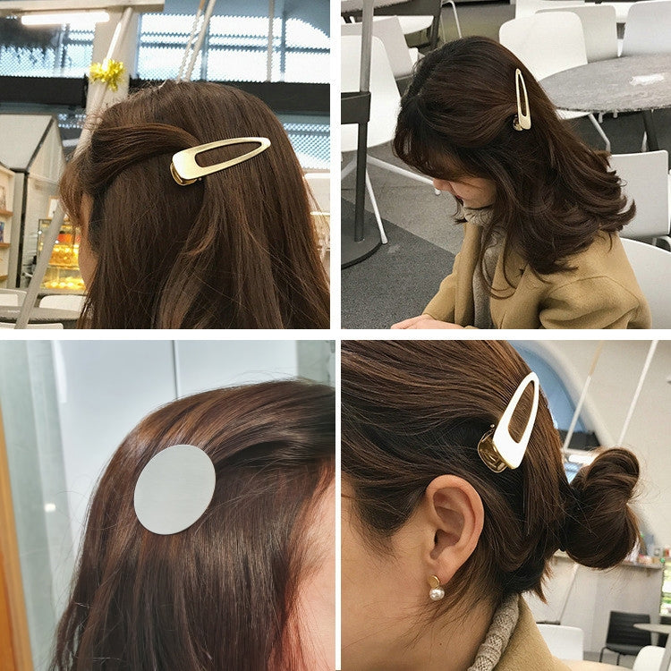 Metal Snap Hair Clips Hairdressing Tool