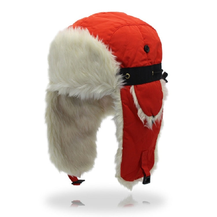 Winter Outdoor Padded Adjustable Head Circumference Ski Hat Warm Ear Protected Cap Flight Hats