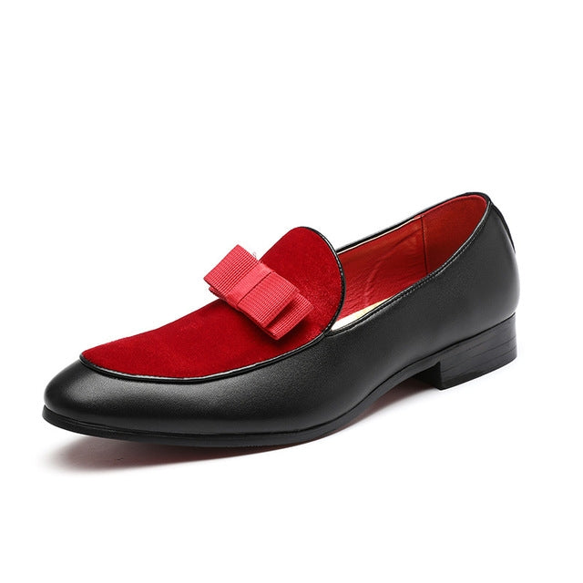 Bowknot Wedding Dress Male Flats Gentlemen Casual Shoes