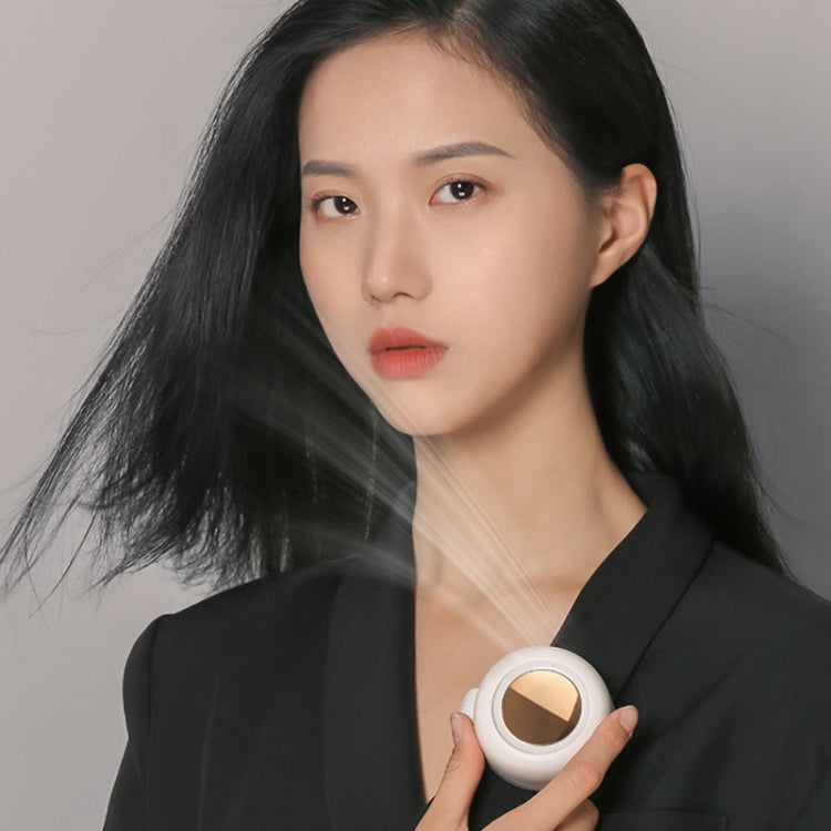 MF019 Small Whirlwind Leafless Fan Portable Clip Waist Fan