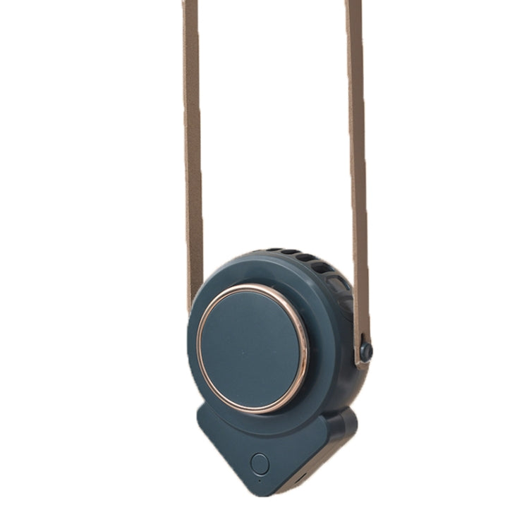 H3 Mini Lazy USB Hanging Neck Fan Student Outdoor Leafless Triangle Fan