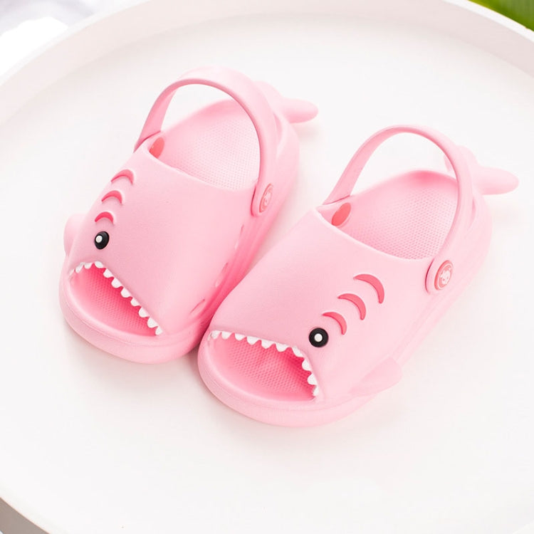 EVA Light Bottom Non-Slip Small Shark Slippers For Children