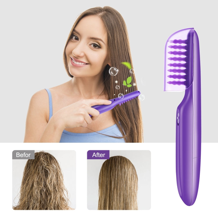 Anti-crossing Rotating Comb Dry And Wet Electric Comb