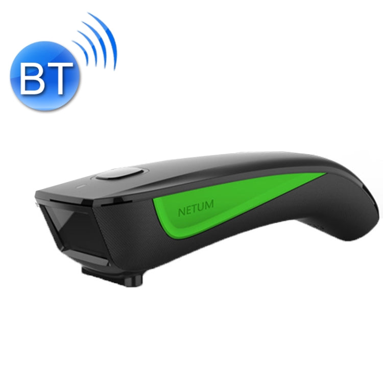 NETUM Wireless Bluetooth Scanner Portable Barcode Warehouse Express Barcode Scanner, Model: C990 Two-dimensional