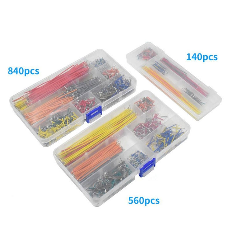 14 Lengths Jumper Wire U Shape Solderless Breadboard Jumper Wire Kit, 840 PCS, 560 PCS, 140 PCS