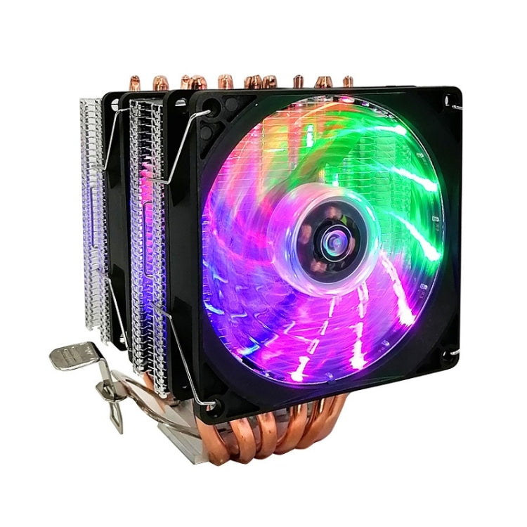 COOL STORM CT-4U-9cm Heat Pipe Dual-Tower CPU Radiator Copper Pipe 9 Cm Fan For Intel/AMD Platform Specification: