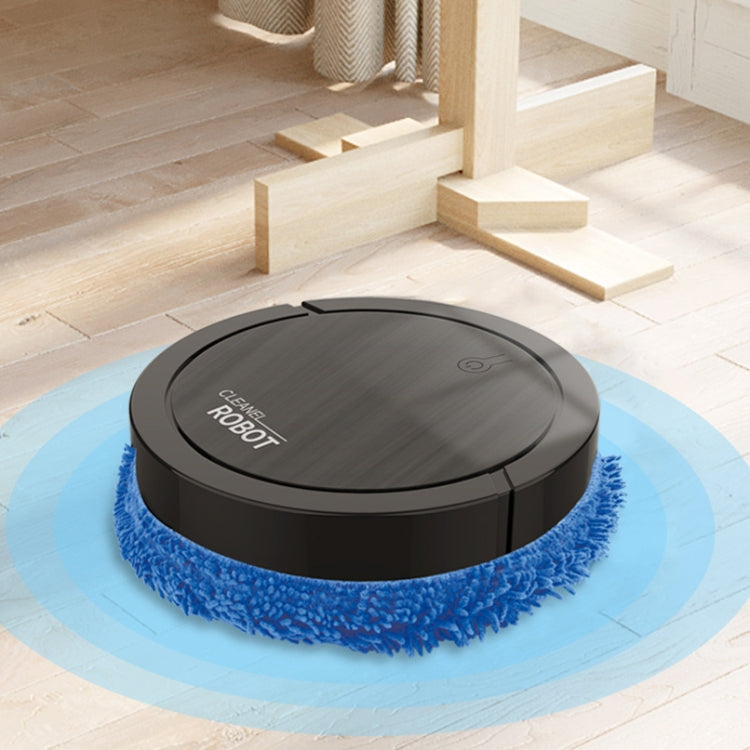 K333 Fully Automatic Dry Wet Two-Purpose Smart Sweeping Machine, Piano Black, Elegant White
