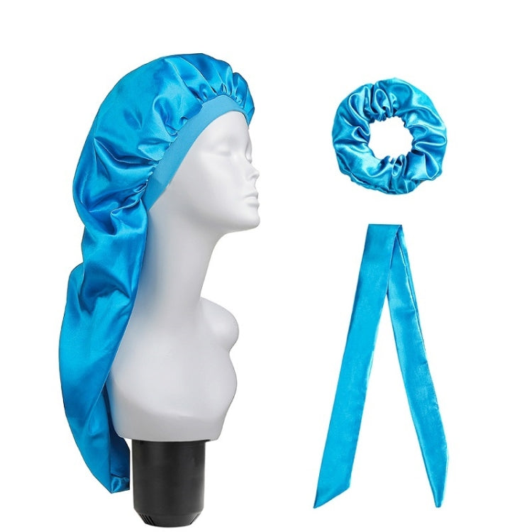 3 PCS/Set Hair Care Long Cap + Turban + Hair Ring