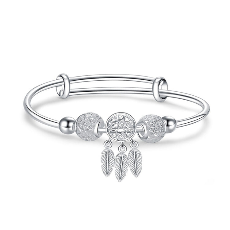 Women Closed Solid Three Rings Bracelet, Size: Z104 58mm