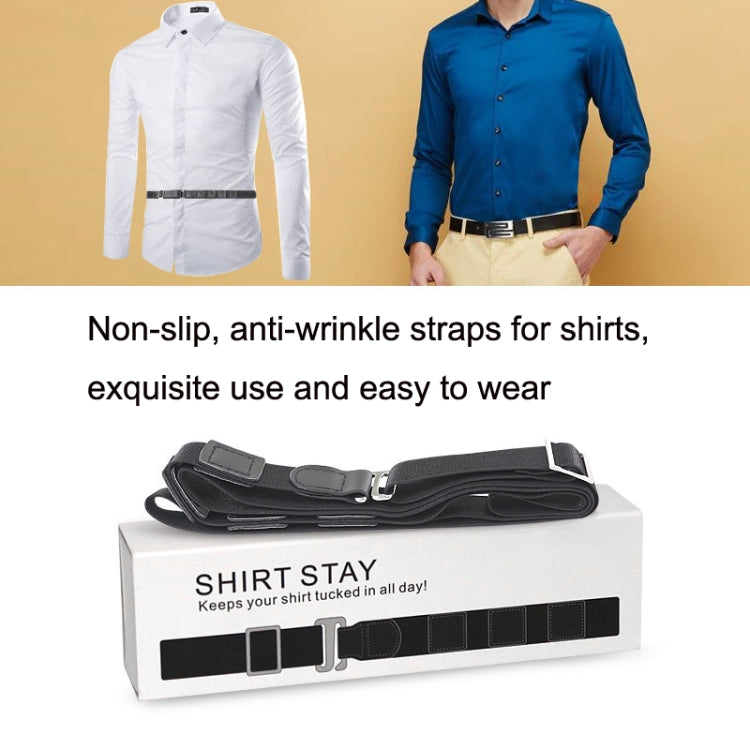 Shirt Fixed Anti -slip Anti -wiring Fixed Hidden Belt, Style: Leather Model