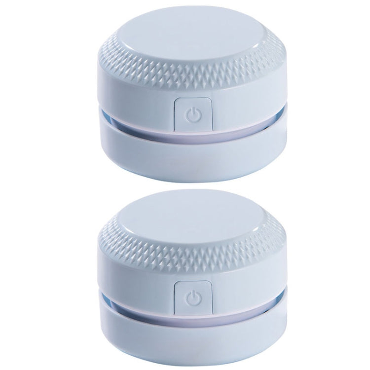2PCS Desktop Mini Vacuum Cleaner Rubber Confetti Keyboard Cleaner