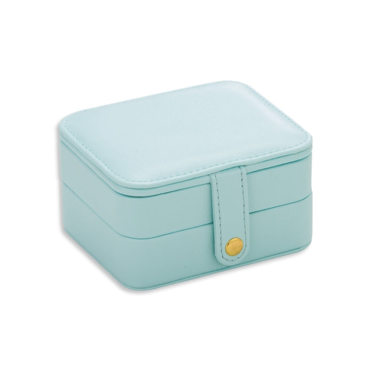 SH688-58 Square Double-Layer PU Earring Storage Jewelry Box