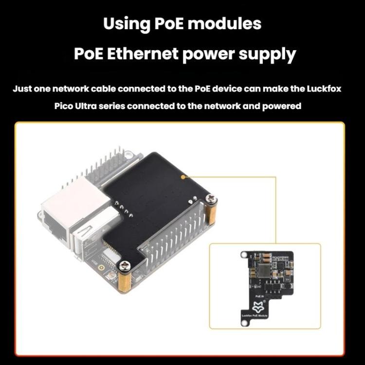 Luckfox Pico Ultra BW RV1106G2 0.5TOPS Micro Linux Development Board Integrated Processor With Wi-Fi/With PoE, Without Screen, 480x480 Touch Screen, 720x720 Touch Screen