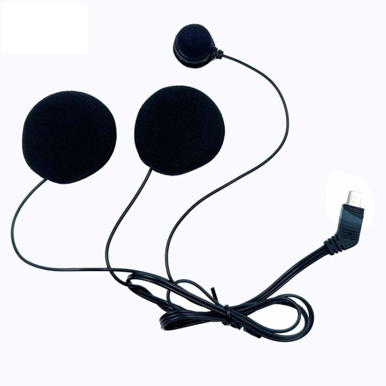 HD Noise-Proof Helmet Intercom Headset Microphone