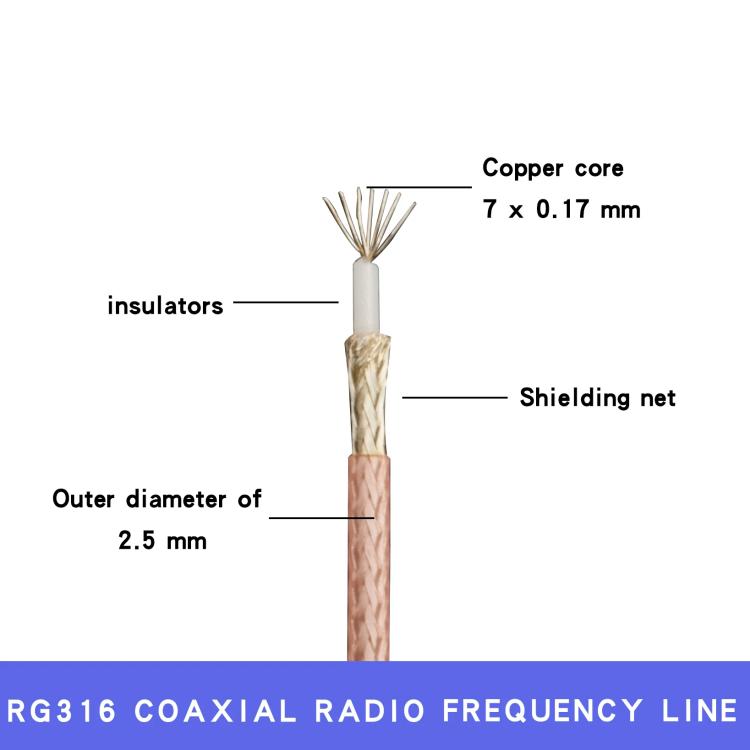 RG316 RF Test Extension Adapter Cable, N Male To Dual DuPont Male, N Male To Dual DuPont Female, N Female To Dual DuPont Male, N Female To Dual DuPont Female