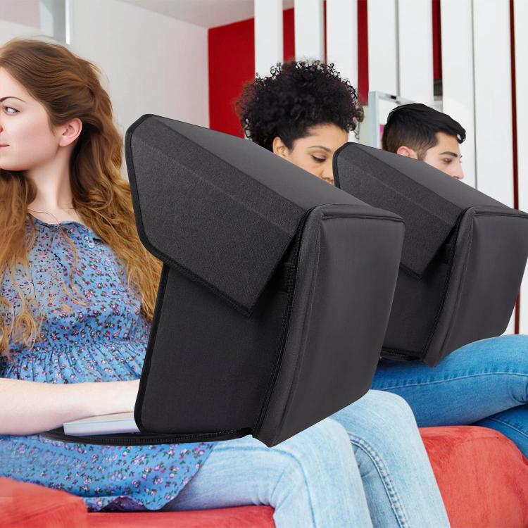 16-Inch Laptop Bag Sun Shade Foldable Anti-Glare Privacy Screen Cover for Outdoor Use