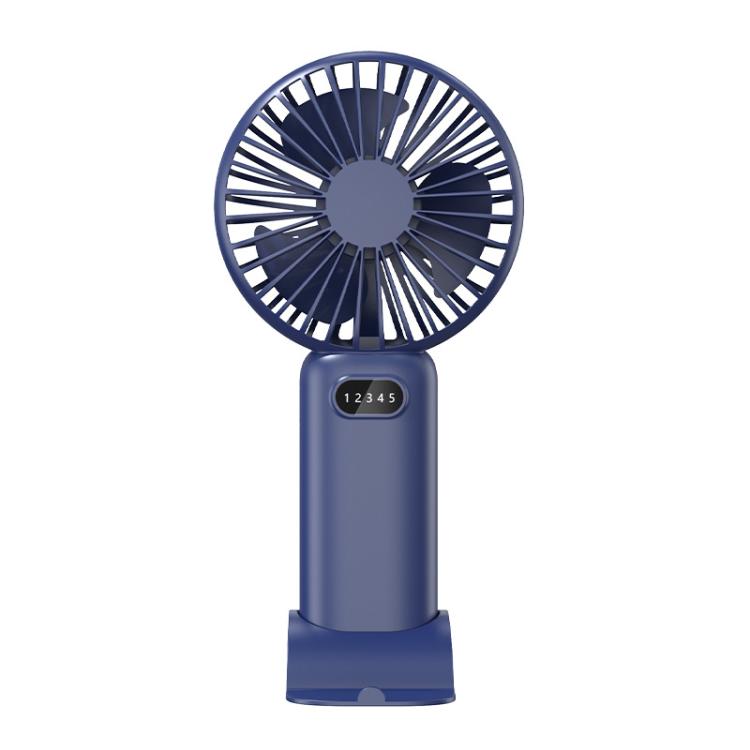 5-speed Wind Speed Handheld USB Charging Small Fan With Desktop Stand