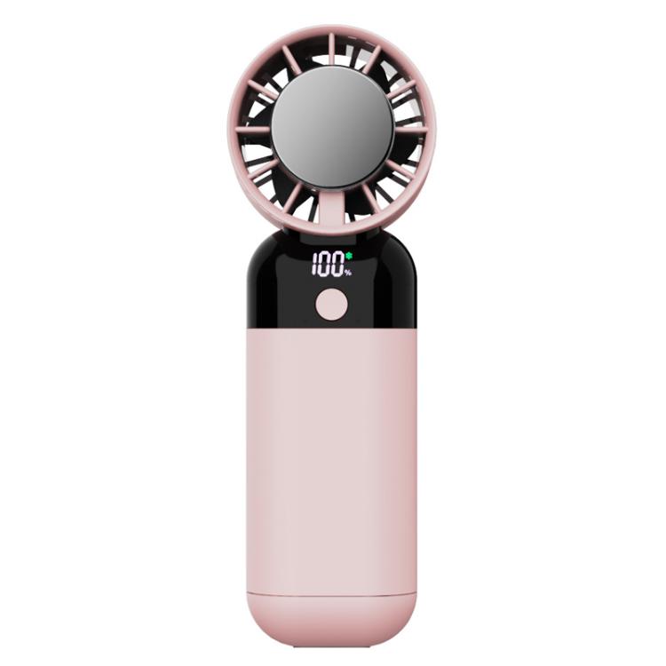 ZK03 Digital Display Cooling Fan USB Silent Handheld Cold Compress Fan