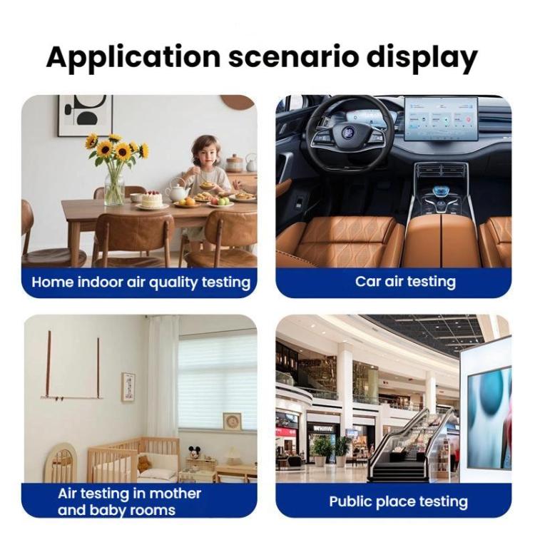 Multifunctional CO2 Air Quality Environmental Monitor