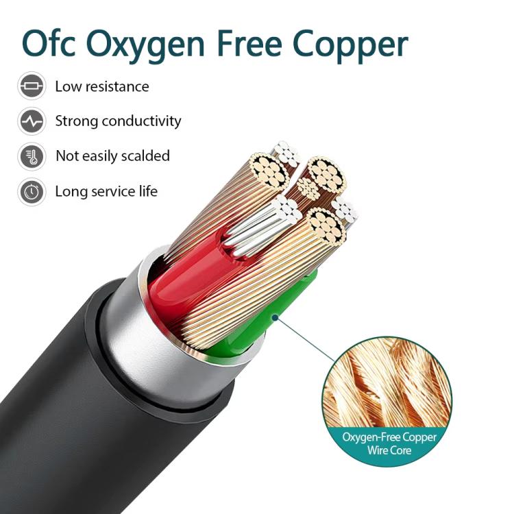 For BOSE QC25 / QC35 / SoundLink OE2 Audio Headphone Cable With In-line Microphone, 1.4m