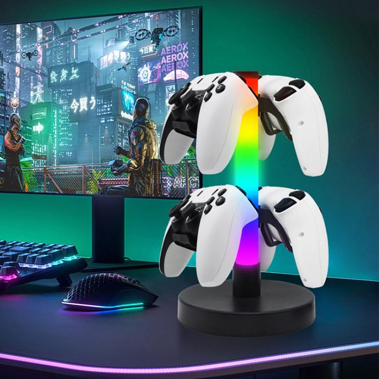 KBB-81 RGB Gaming Controller Headphone Stand Ambient Light Stand
