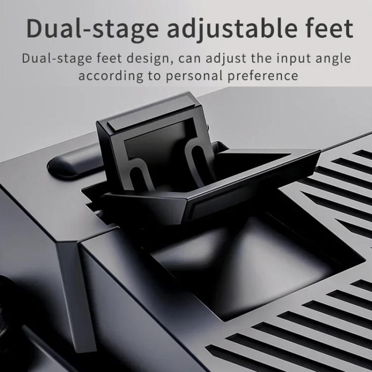 Ajazz AK650 Tri-mode Wireless Mechanical Keyboard With Screen Knob RGB Light