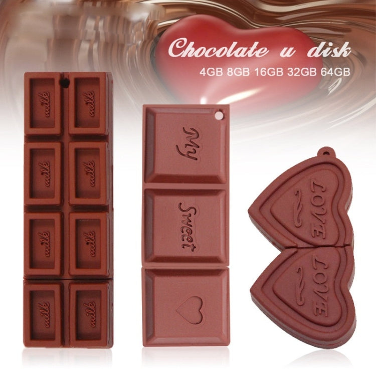MicroDrive 32GB USB 2.0 Creative Chocolate U Disk, 32GB