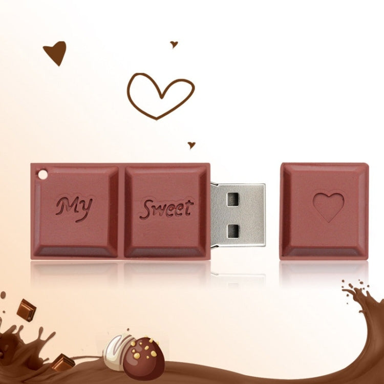 MicroDrive 64GB USB 2.0 Creative Chocolate U Disk, 64GB