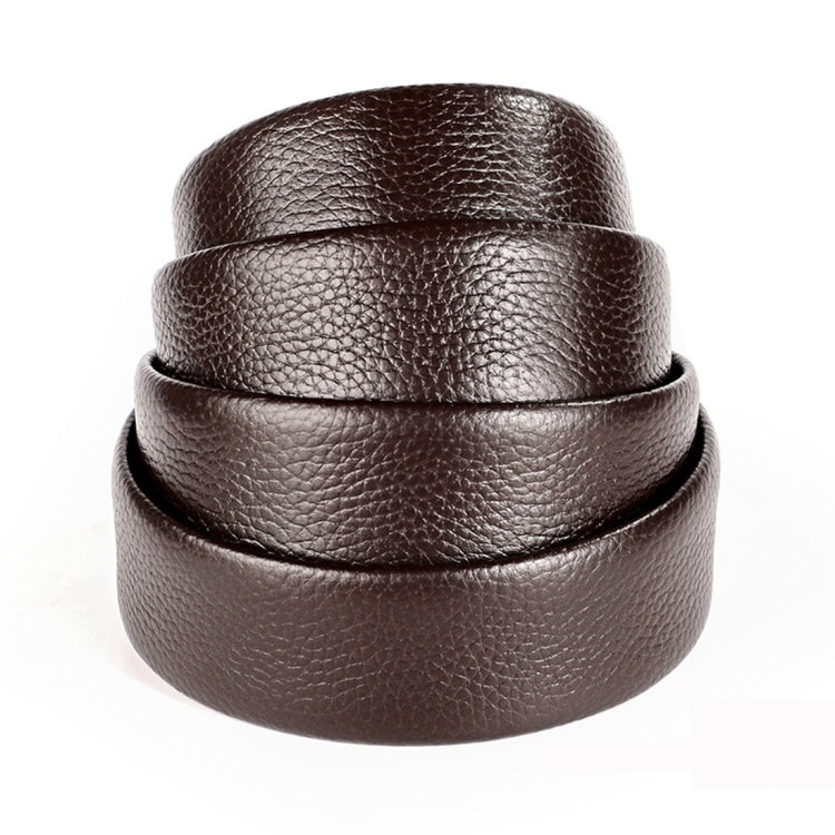 Men Casual Cow Leather Belt Waistband, Length: 110cm