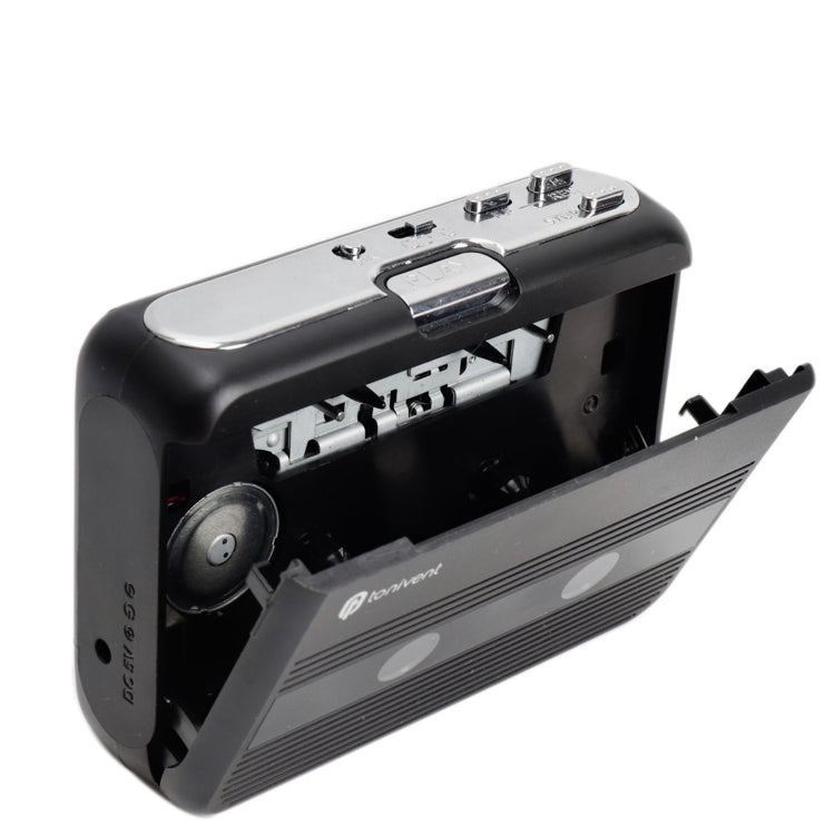 Tonivent TON007B Portable Bluetooth Tape Cassette Player, Support FM / Bluetooth Input and Output