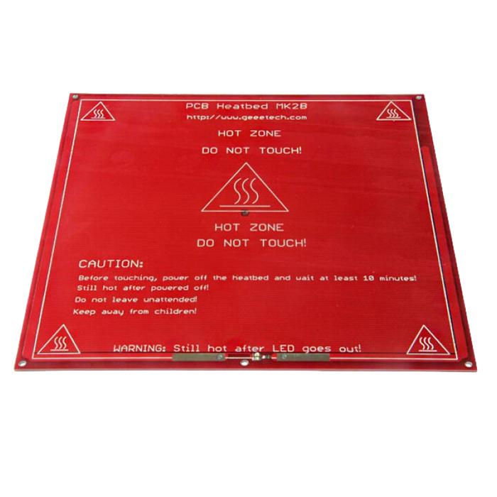 MK2B Heated Bed Prusa Soldered Resistor & LED for Reprap, Mendel