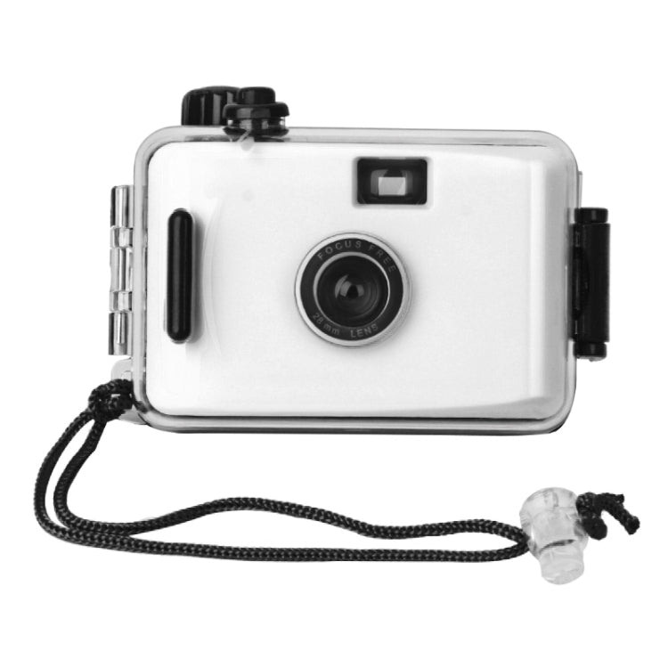 SUC4 5m Waterproof Retro Film Camera Mini Point-and-shoot Camera for Children, Baby Blue, White, Yellow, Black White, Pink