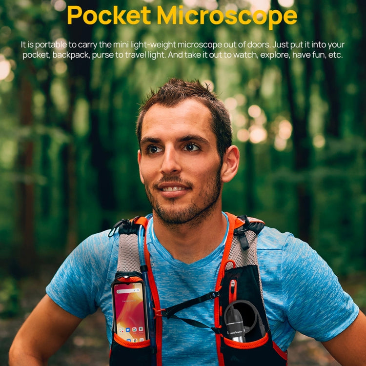 Ulefone uSmart C01 Wired Digital Microscope for Ulefone Armor 18 Series / 9 / 9E & Power Armor 16 Series / 13 / Armor Pad