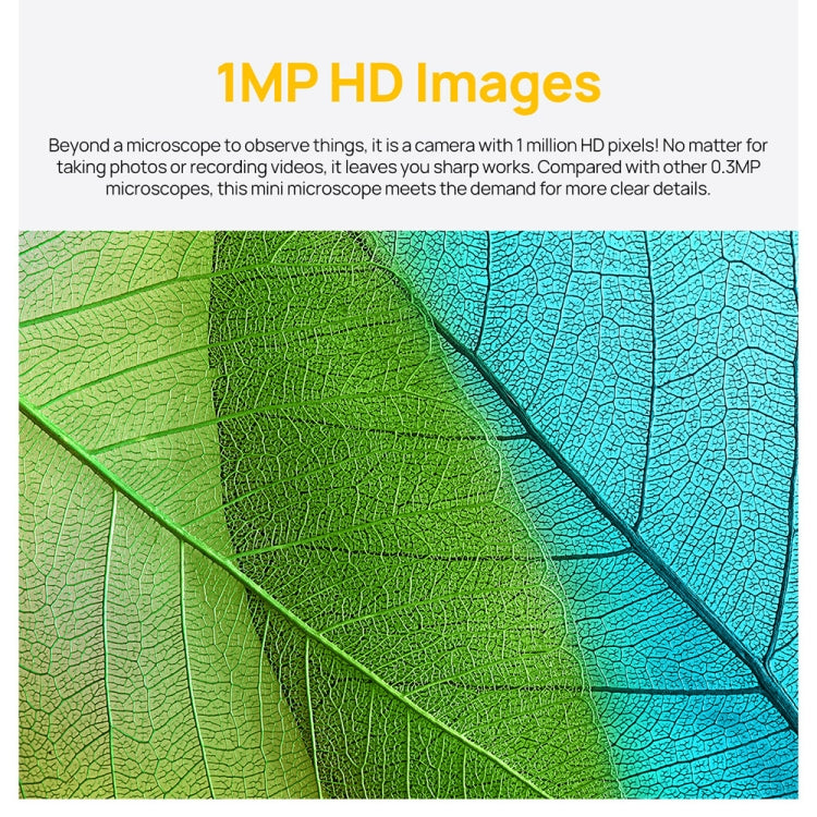 Ulefone uSmart C01 Wired Digital Microscope for Ulefone Armor 18 Series / 9 / 9E & Power Armor 16 Series / 13 / Armor Pad