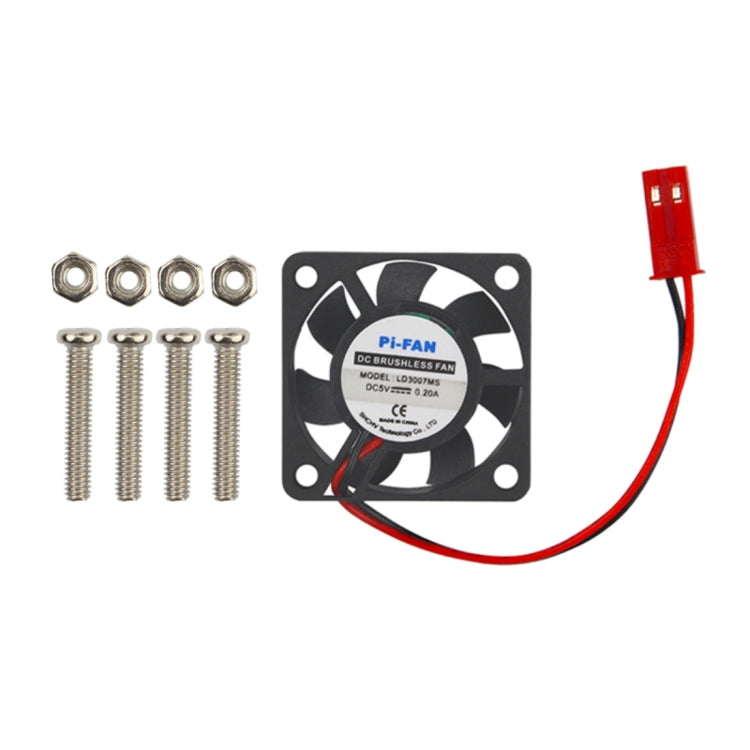 9 Layers Acrylic Box Shell Case with Cooling Fan for Raspberry pi 3