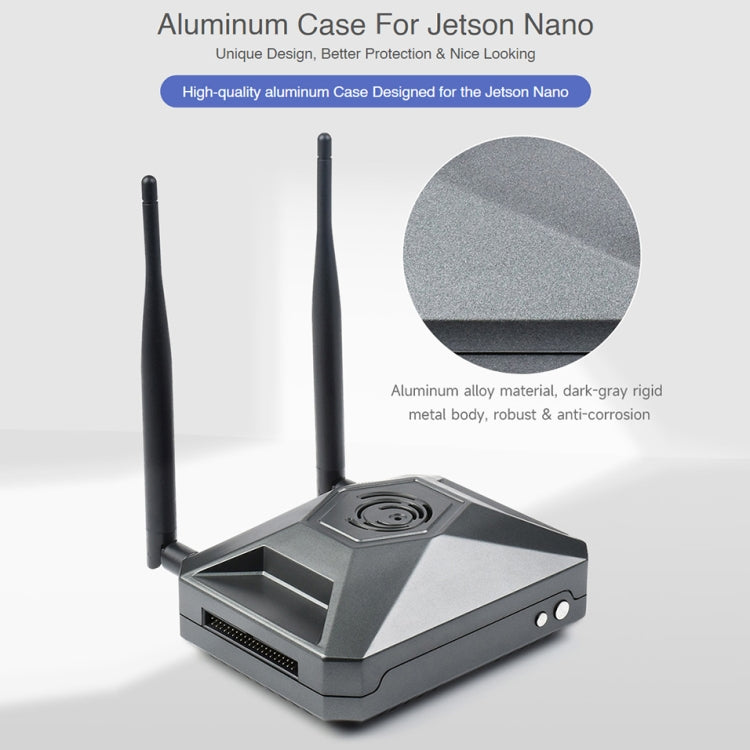 Waveshare Aluminum Case Type F for Jetson Nano Development Kit
